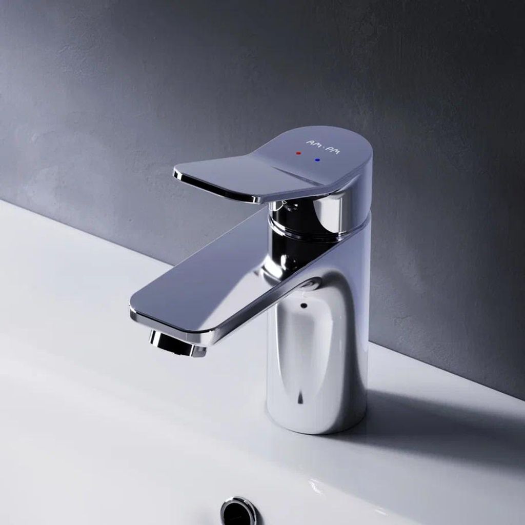 AM.PM Wasserhahn Bad Chrom Waschtischarmatur Bad Armatur Produktbild 