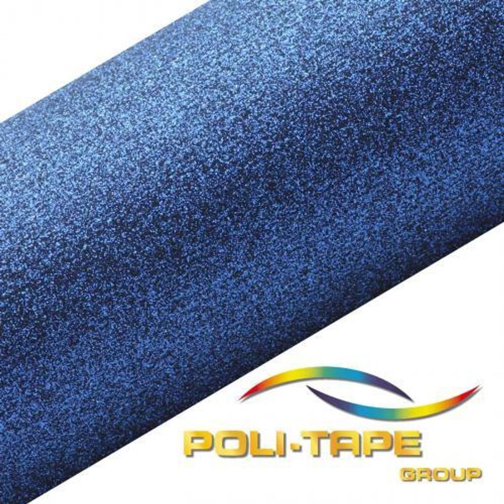 Poli-Tape - Poli-Flex Pearl Glitter - 423 Navy Blue - Din A4