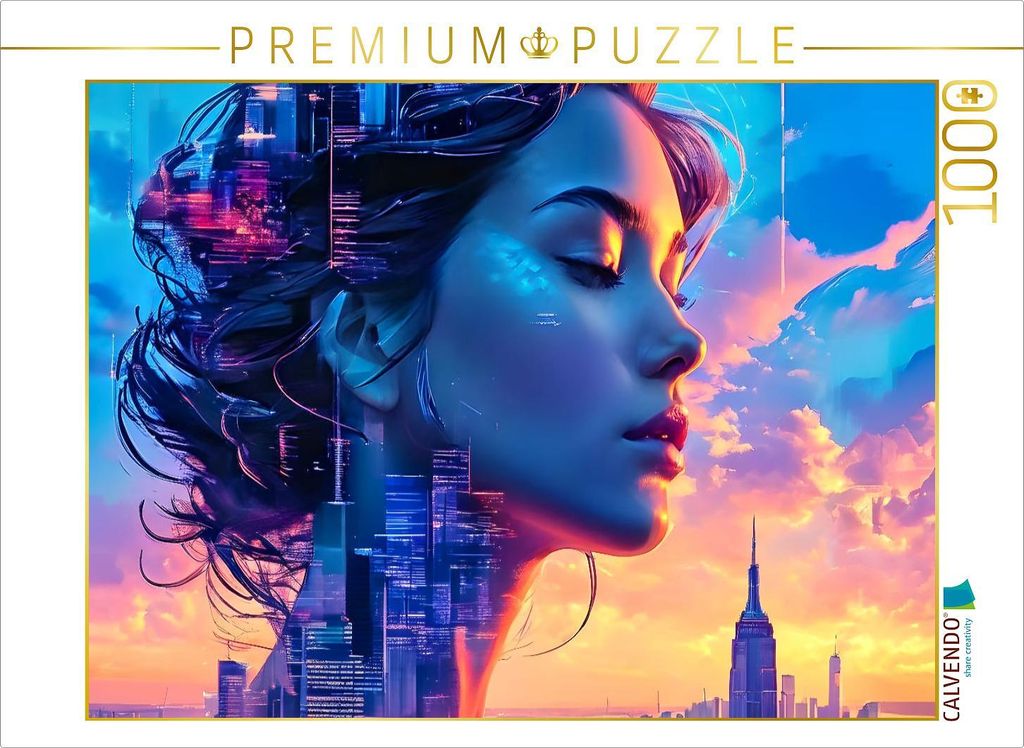 CALVENDO Puzzle Ein Motiv aus dem Kalender Stadtgesichter - Produktbild 