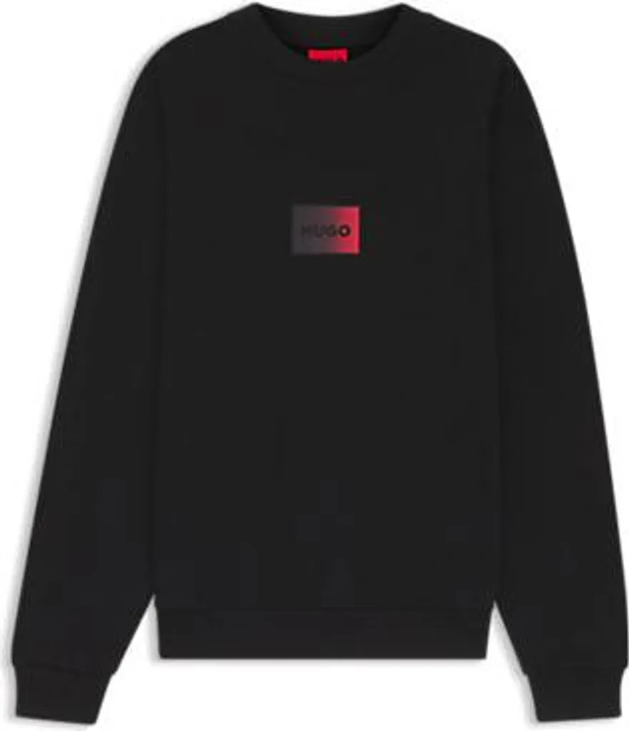 Sweat Danotop 10266045 01 HUGO pour Homme en Coton Premium Noir