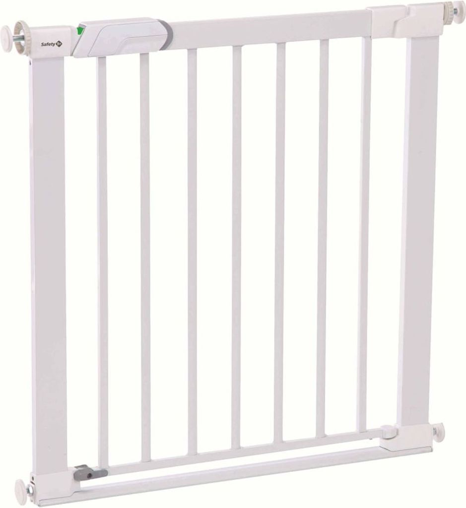 Safety 1st schodišťová branka Flat Step 73 cm White Metal Obrázek produktu 