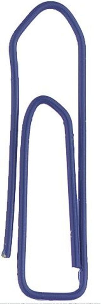 Alco Briefklammer Metall farbig lackiert 26mm blau 500 Stück