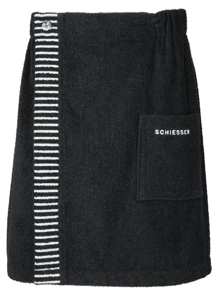Schiesser Schiesser Home Saunakilt Herren schwarz Stück Gr. Produktbild 