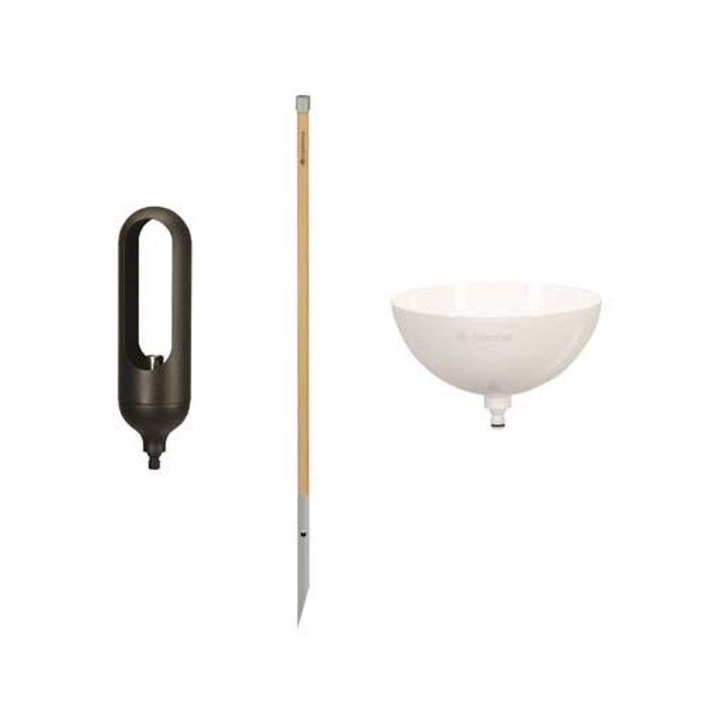 Gardena Ready4Garden ClickUp Set Fackel + Pflanzschale + Produktbild 