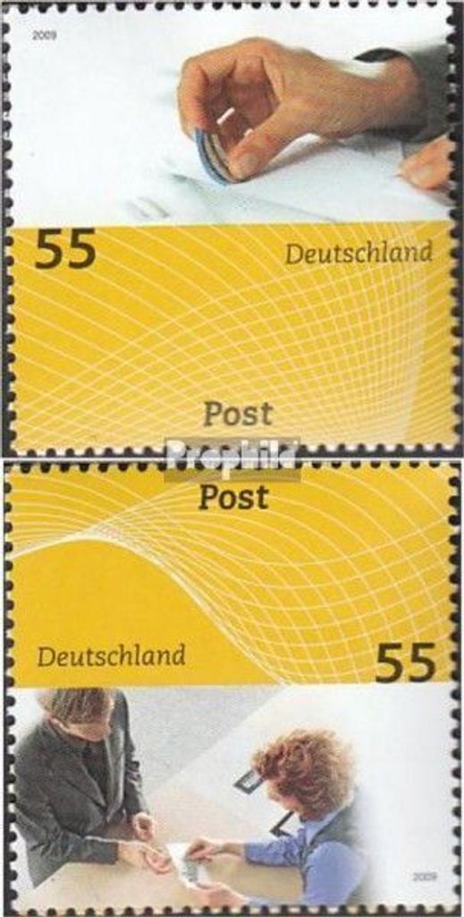 Briefmarken BRD (BR.Deutschland) 2009 Mi 2723-2724 (kompl.Ausg.) gestempelt Post universal