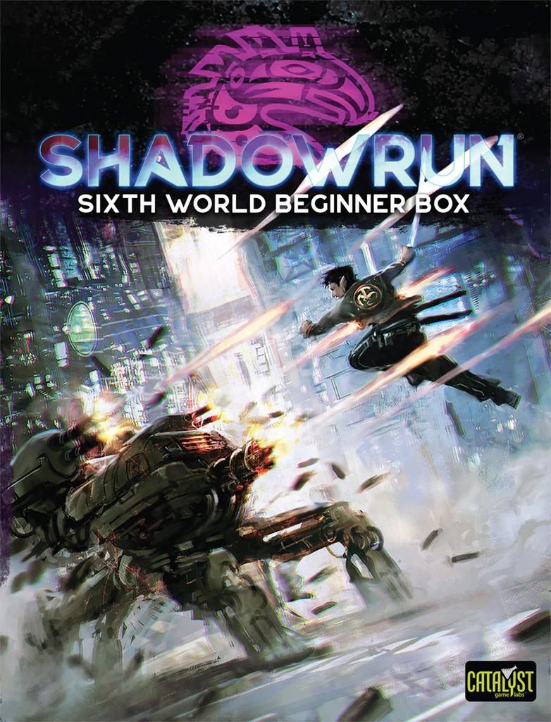 Shadowrun Sixth Ed Beginner Box - Tabletop-Rollenspiel - ENG Edition