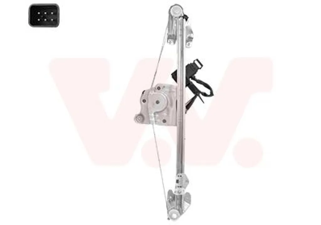 Lève-vitre arrière droit VAN WEZEL 3792268 pour changer vitre bloquée