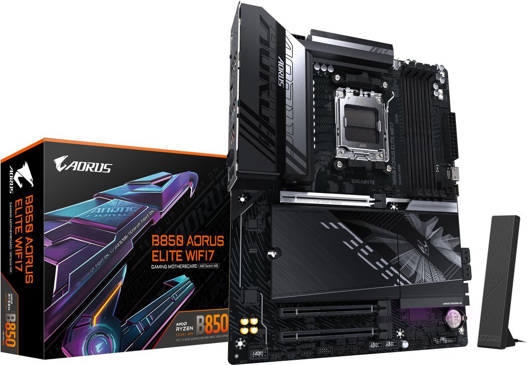 Gigabyte GA-B850 A ELITE WF7 (AM5) (D) Zdjęcie produktu 