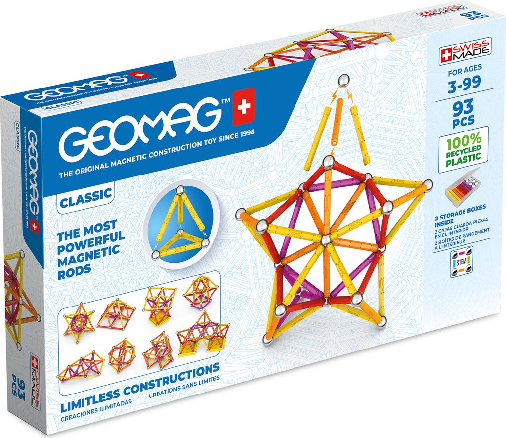 Stavebnice Geomag Classic 93 ks Obrázek produktu 