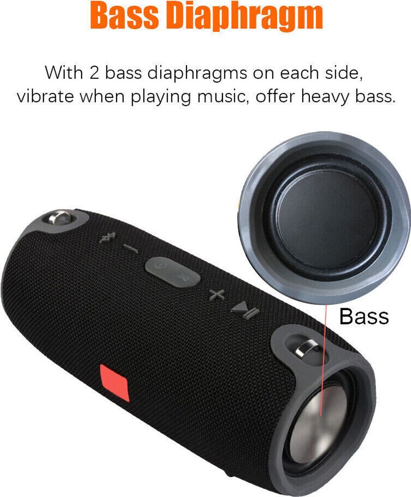 Wireless Bluetooth Lautsprecher MusikboxTragbarer 40W Produktbild 2