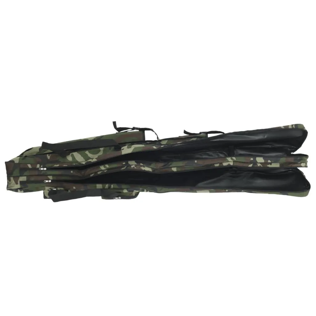 Fourreau de pêche 150 cm Vert Camouflage - Housse de transport robuste - 2