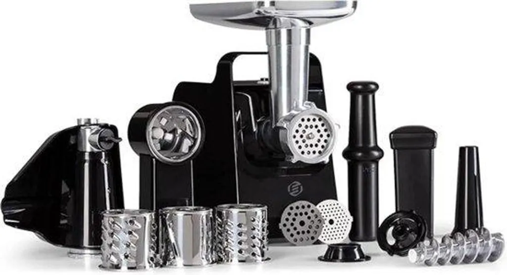 Machine à farcir les saucisses en inox brossé avec piston hermétique PRO