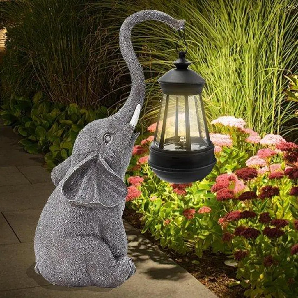 Éclairage LED Jardin Résistant Intempéries Finition Ivoire Porte-bonheur