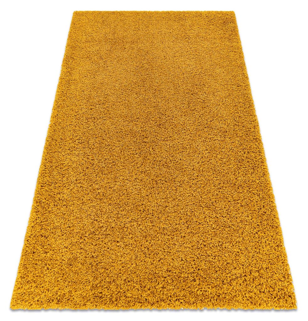 Alfombra SOFFI shaggy 5cm oro amarillo 80x150 cm Imagen del producto 