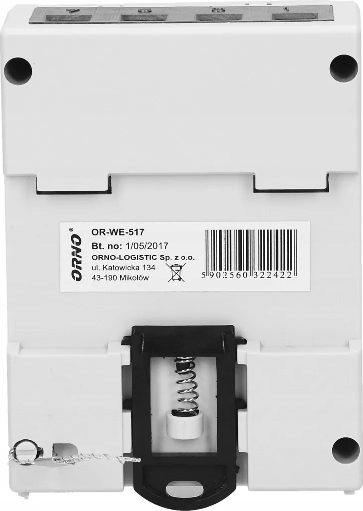 Compteur Électrique Triphasé Orno 80A avec Port RS485 Modbus MID - 9