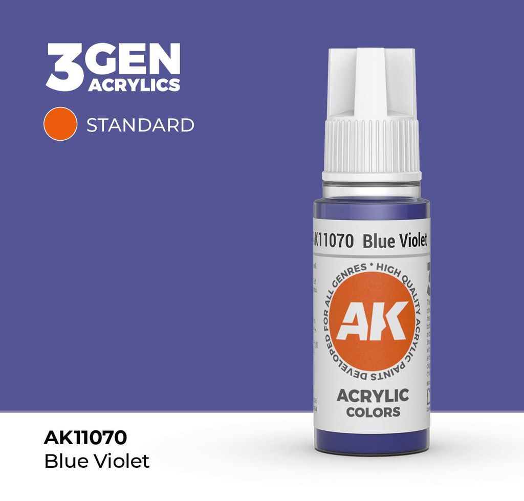 AK Interactive 3GEN Blue Violet 17ml
