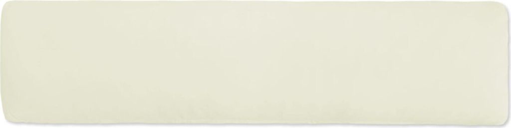 Traumschlaf Basic Single Jersey Seitenschläferkissen Bezug 40x140 cm natur