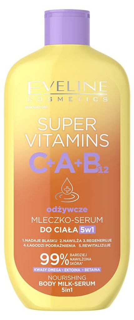 Eveline Cosmetics Super Vitamins – feuchtigkeitsspendende, beruhigende Bodylotion