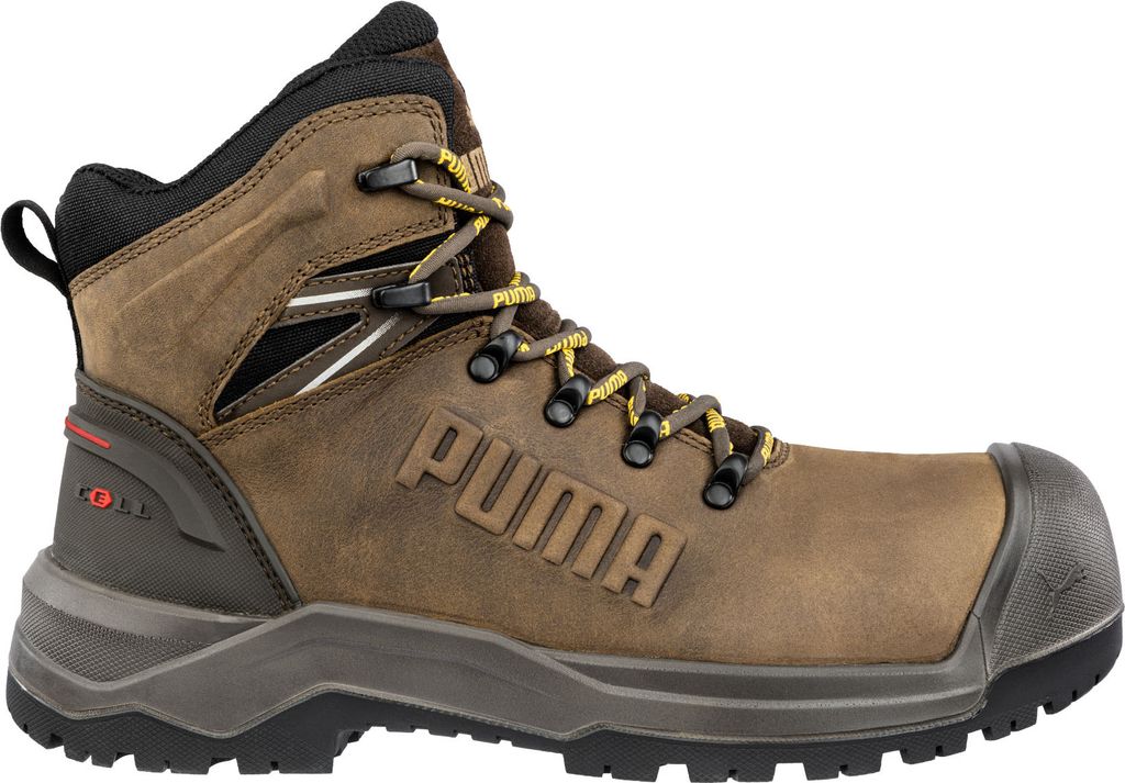 PUMA Sicherheitsschuhe 632710 IRON HD BROWN MID S3 Gr. 47 Produktbild 