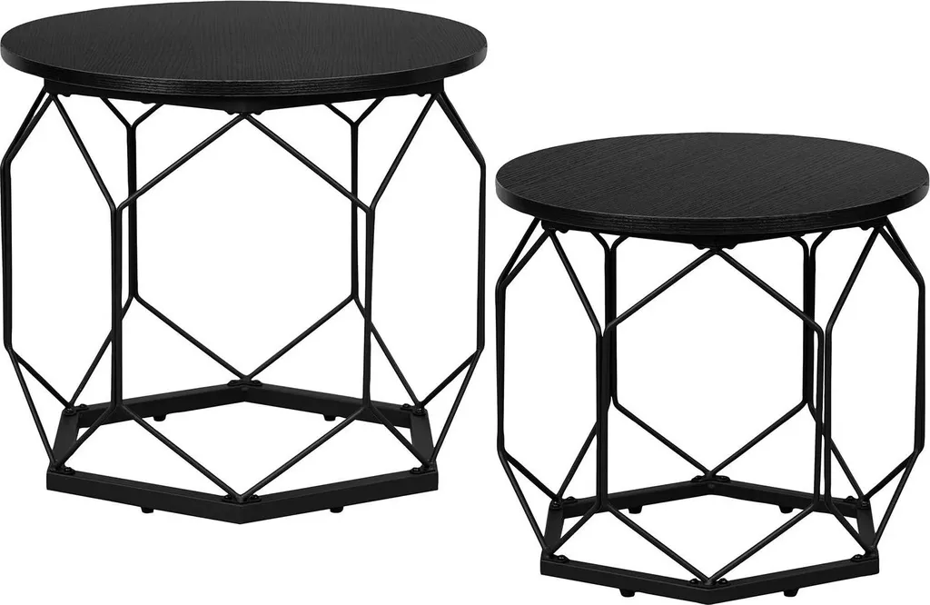 Table basse ronde de 50 cm pour optimiser l'espace de votre salon