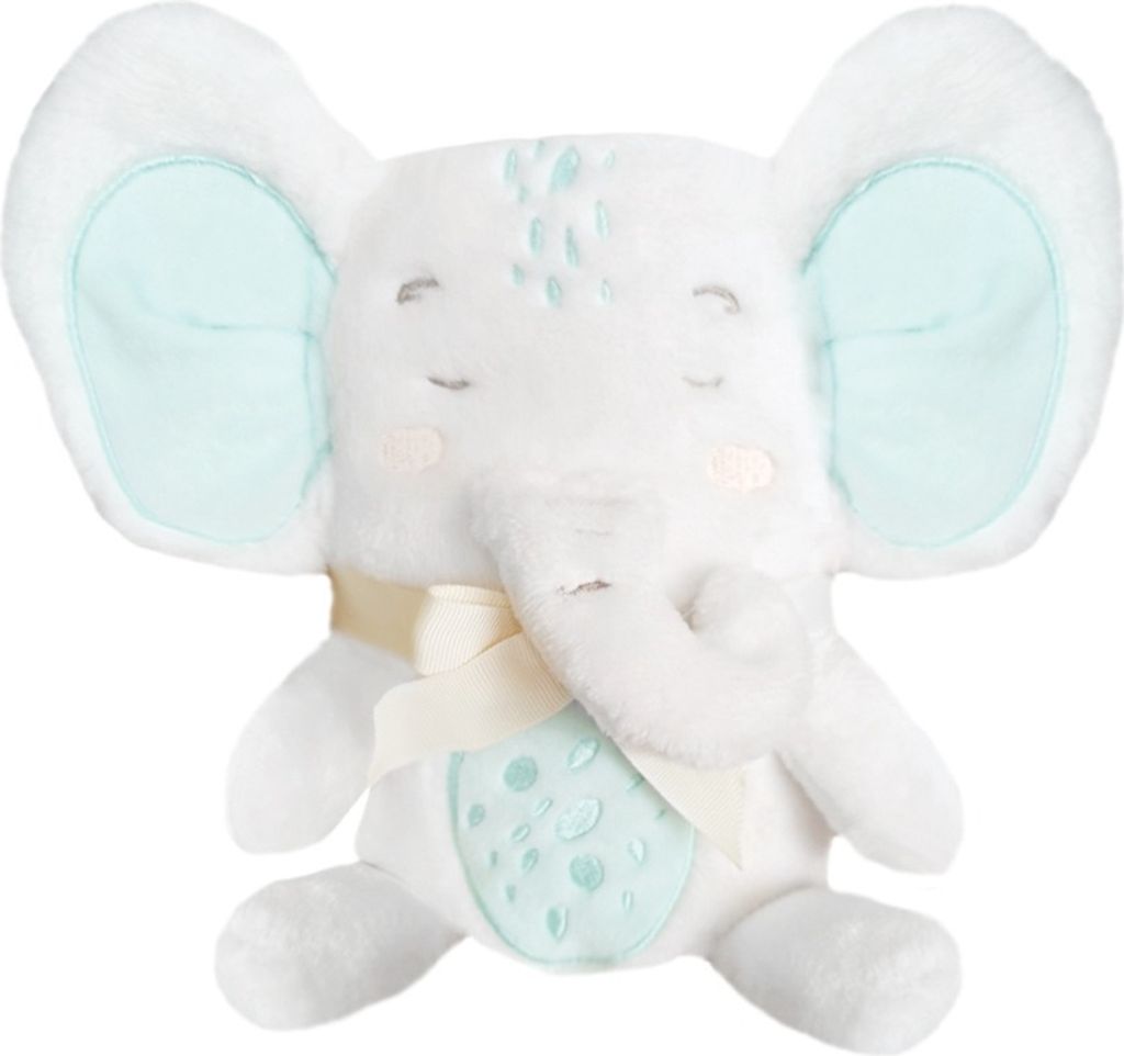 Kikkaboo Babydecke Fleece 3D Tierstickerei, Größe 100 x 75 cm, Kuscheltier türkis