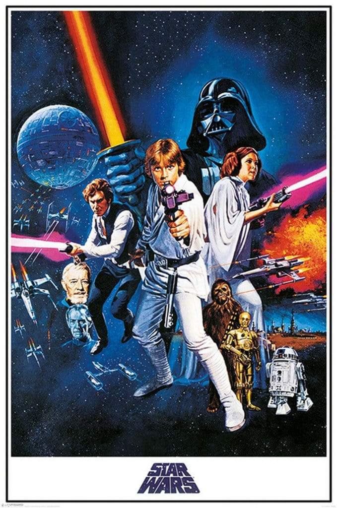 Star Wars Poster  A New Hope multicolor Standard Produktbild 
