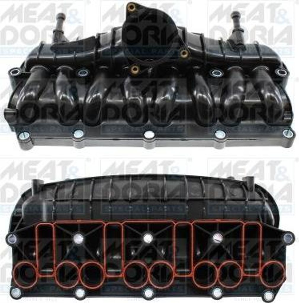 MEAT & DORIA 89678 Ansaugrohrmodul OE 03G129713AF kompatibel mit Touran, Jetta, Golf V, Golf Plus, Superb, Octavia, Toledo, Leon, Altea XL, Altea, ...
