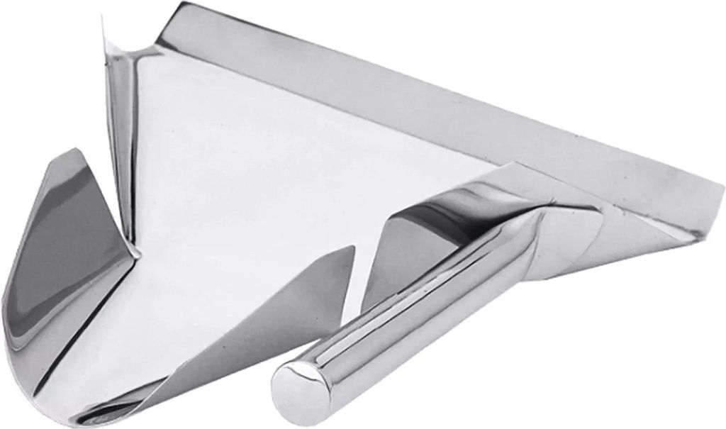 Pommesschaufel, Frittenschaufel, Backschaufel, Edelstahl, Produktbild 
