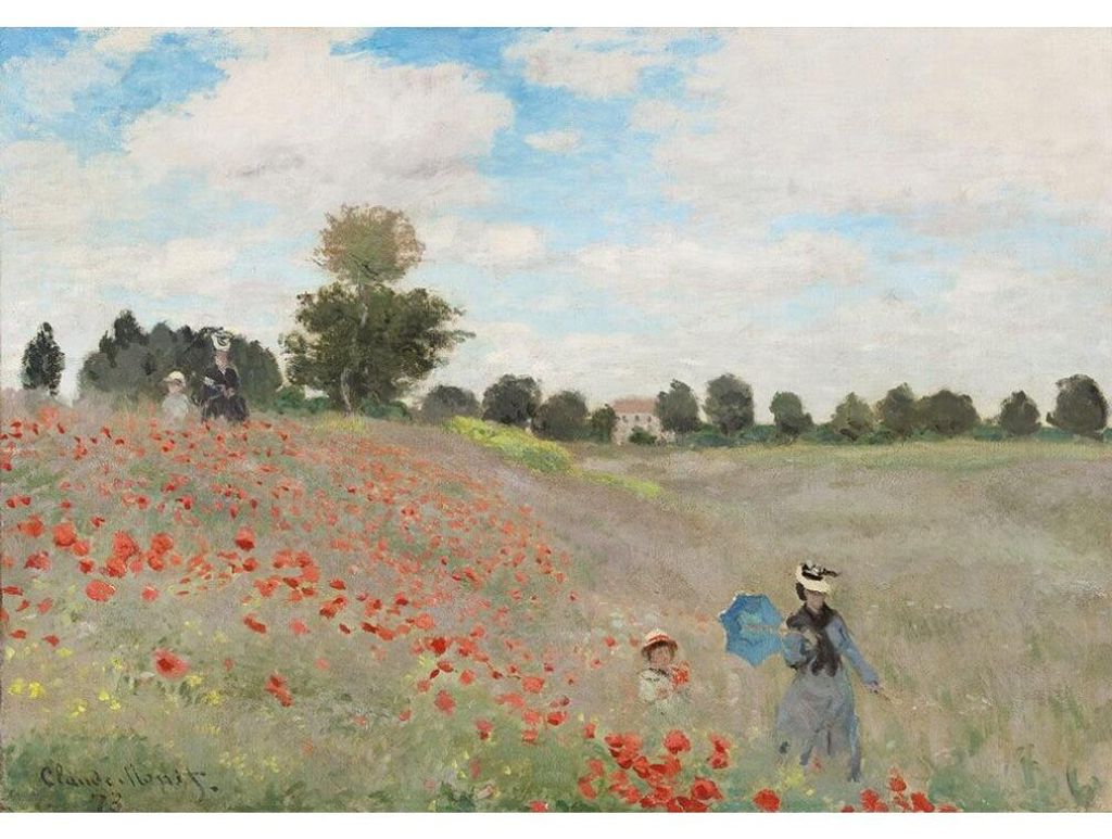 Bluebird Puzzle Kunst Puzzle Claude Monet Mohnfeld 1000 Teile