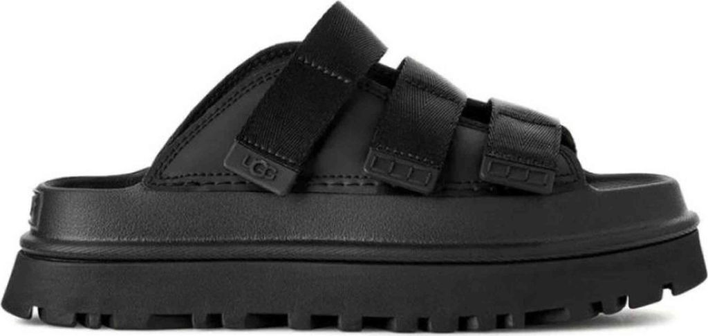 UGG W GOLDEN GLOW SLIDE Schwarz Produktbild 