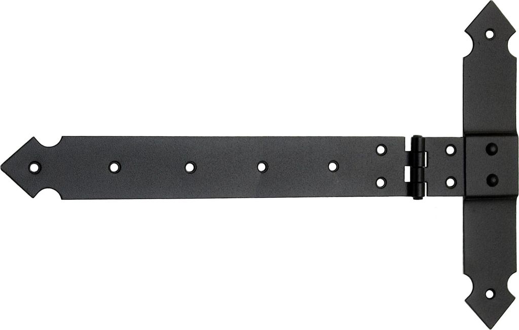 Kreuzgehänge T-Scharniere T-Bänder 250 mm Ladenband Türband Produktbild 
