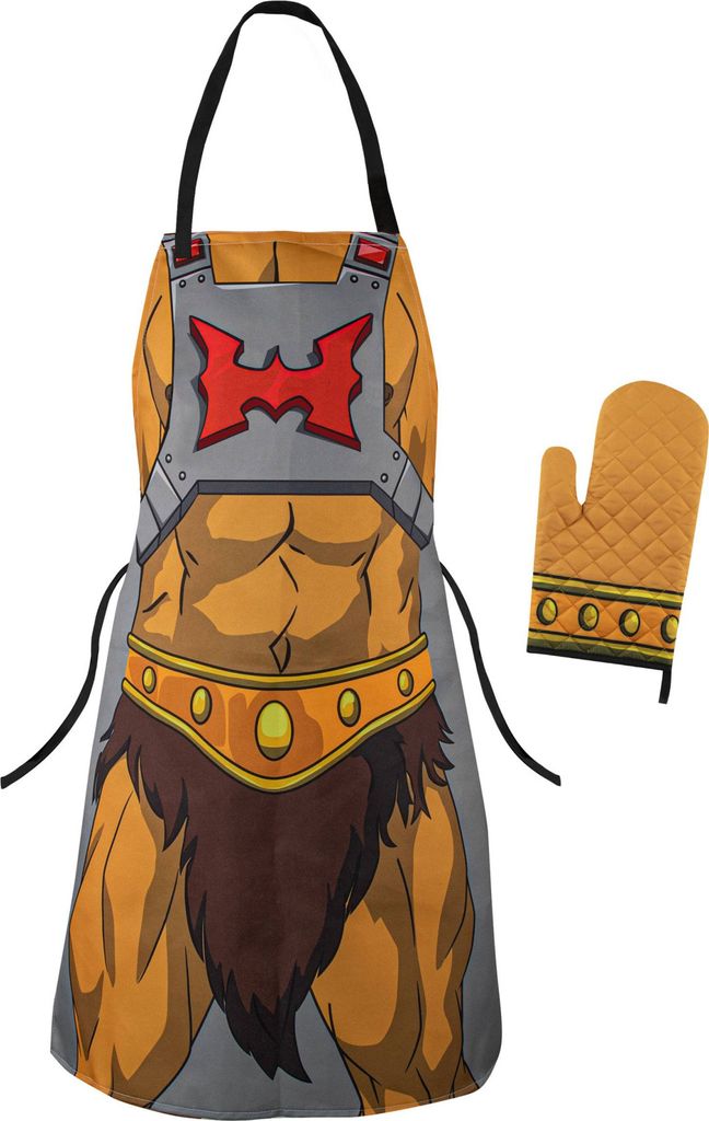 Masters of the Universe Kochschürze mit Handschuh He-Man