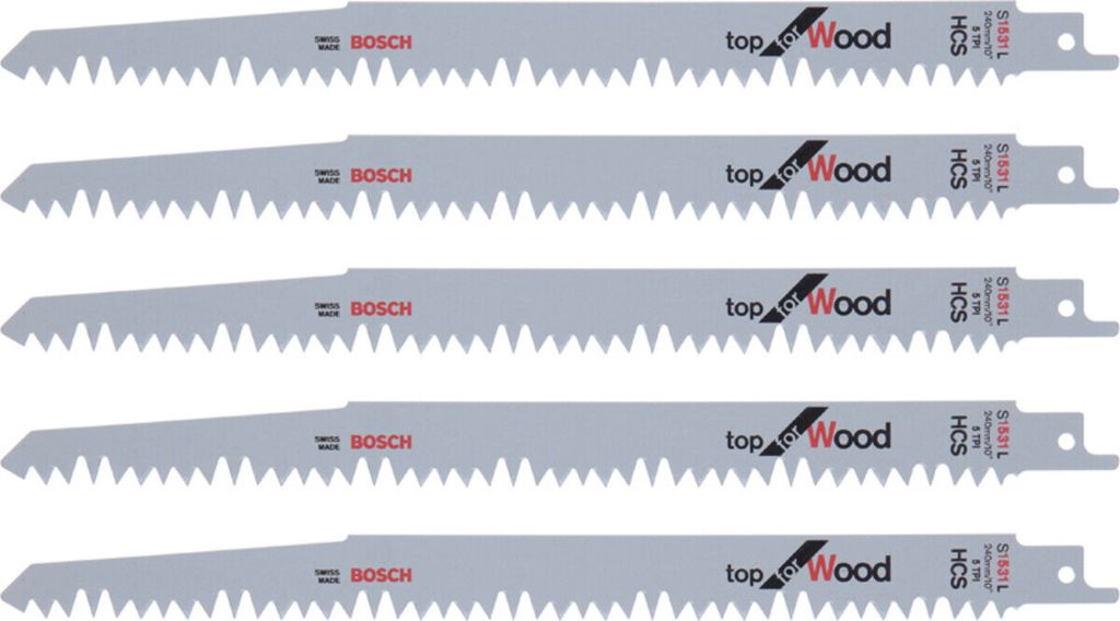 Säbelsägeblatt S 1531 L, Top for Wood, 5er-Pack Produktbild 