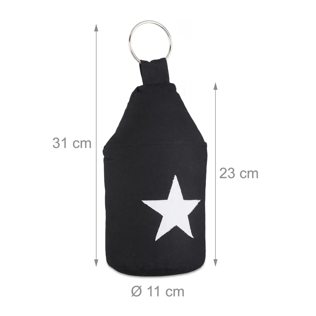 Bloque-porte étoile robuste pour maison et jardin - Set de 10 unités