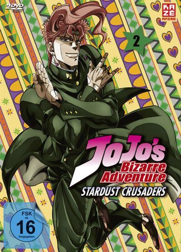 Jojos Bizarre Adventure #2.2 (DVD) Episoden 13-24, 2Disc