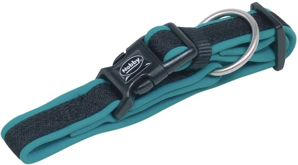 Collare Nobby "Mesh Preno" L: 20-30 cm, L: 15/20 mm turchese