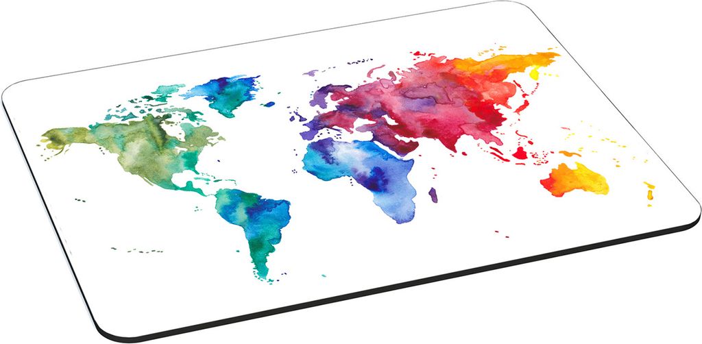 PEDEA Design Mauspad 35 x 26 cm, Color world