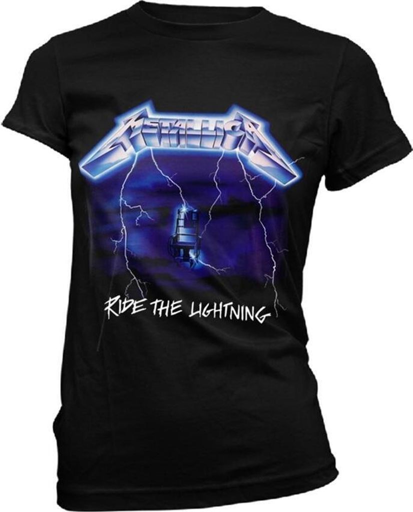 Metallica - "Ride The Lightning" T-Shirt für Damen PH2771 (XL) (Schwarz)