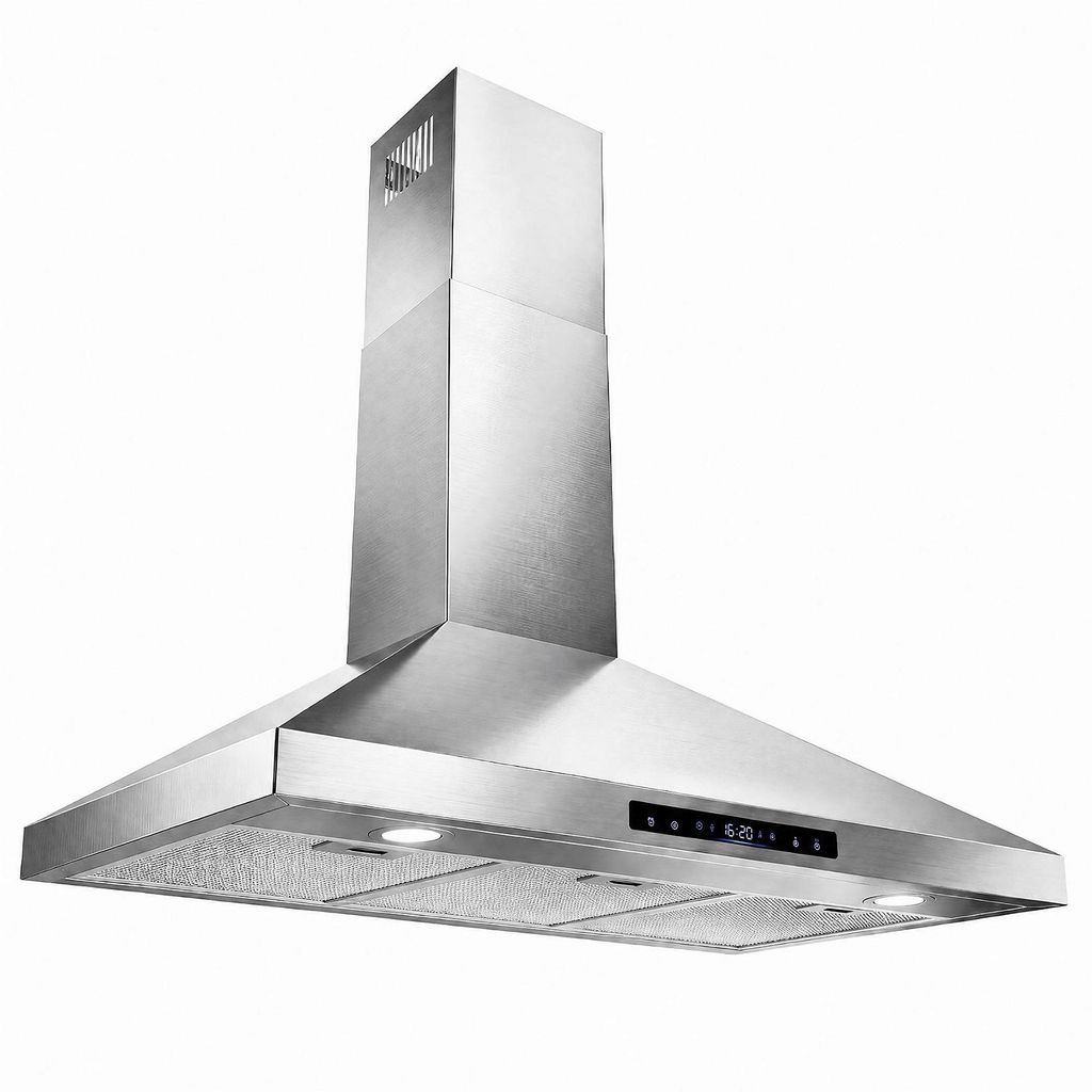 Campana extractora COSTWAY de 90 cm, modelo de pared, con Imagen del producto 
