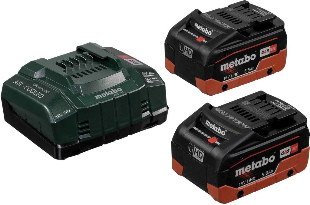 Metabo Akku Basis Set 2x 5,5 Ah Werkzeugakku inkl. Obrázek produktu 