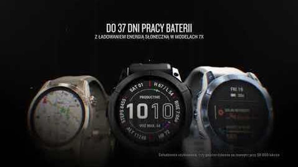 Garmin Fenix 7S Srebrny/Grafitowy Zdjęcie produktu 32