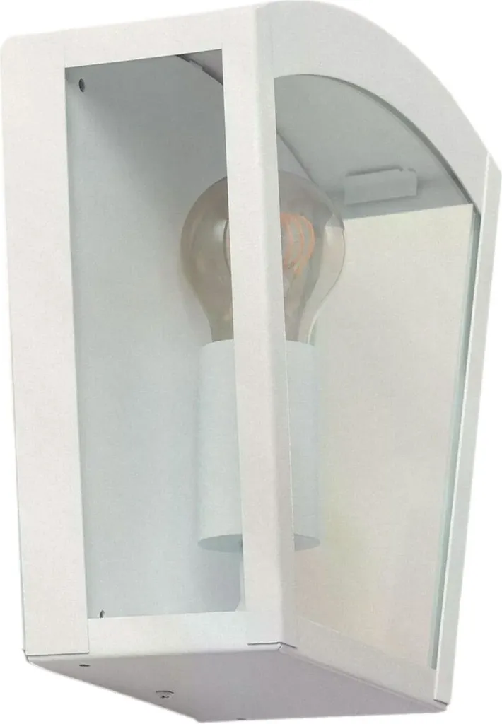 Applique murale extérieur Abruzzo Paolo E27 IP44 blanche design chic