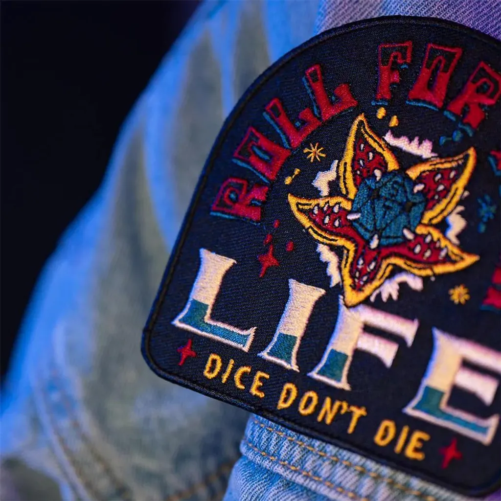 Écusson brodé Stranger Things 3 patch thermocollant rétro haute qualité - 6