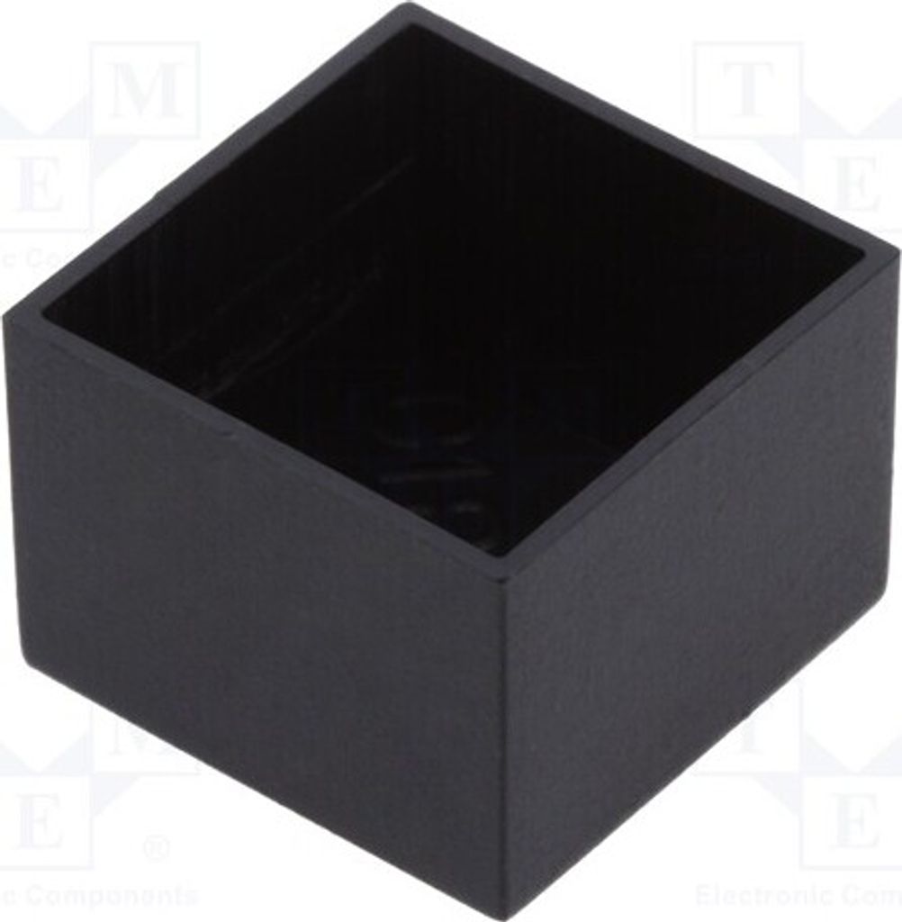 5x Gehäuse: zum Eingießen Z: 13,5mm X: 18,4mm Y: 18,4mm schwarz G181812B B Eing