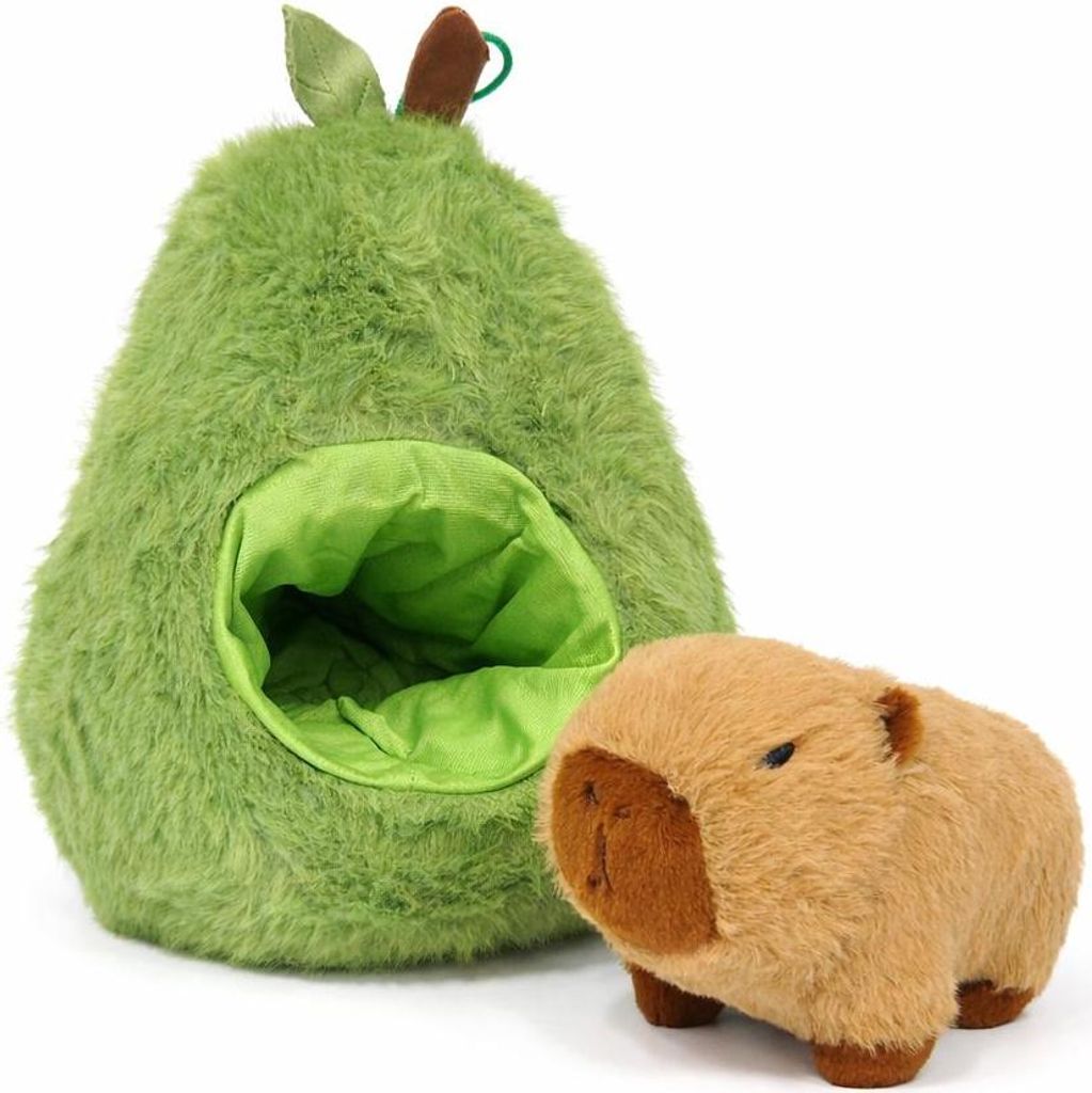 Capybara Kuscheltier braun Figur Plüsch 33 cm Plüsch Produktbild 