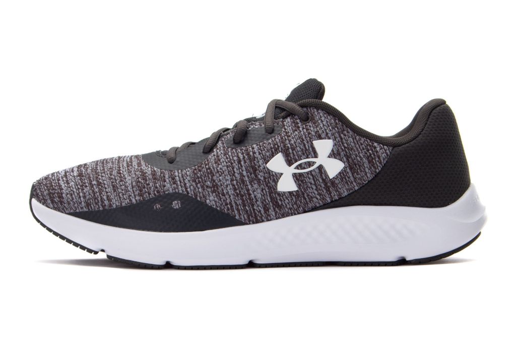 Under Armour Charged Pursuit 3 Twist Jet Gray-Jet Gray-White Größe EU 44,5