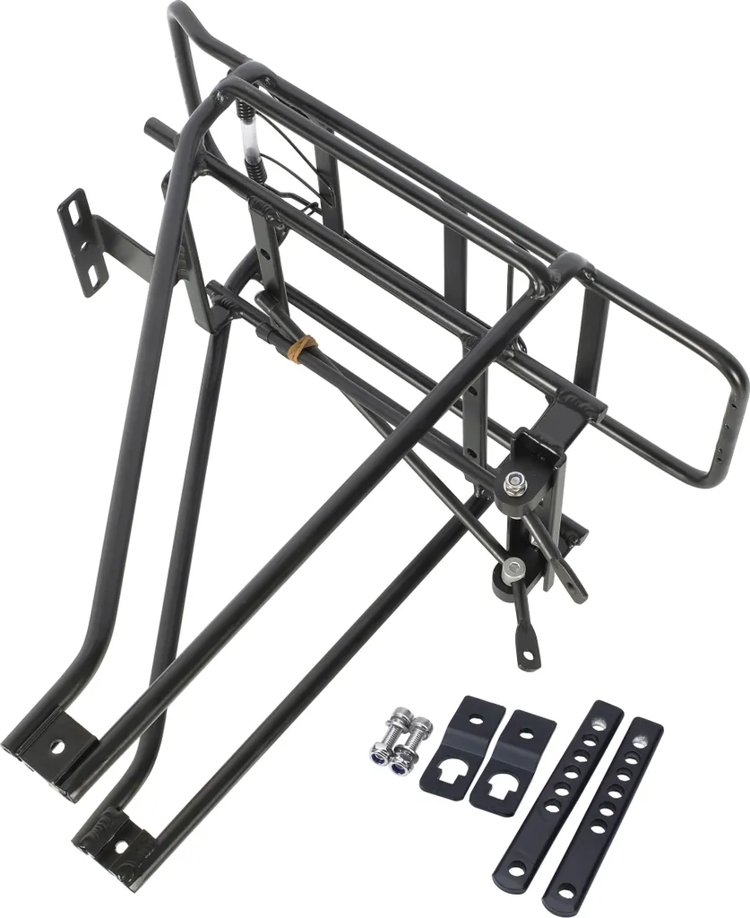 Porte-bagages vélo 700C pour sacoches et transport urbain en alu