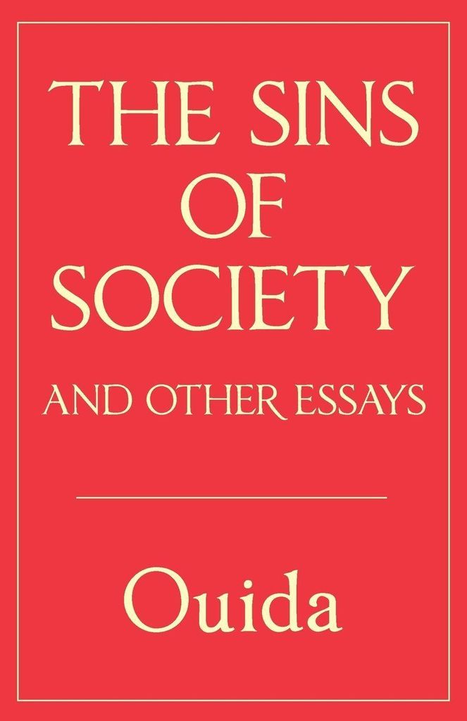 The Sins Of Society And Other Essays – Lingua: Inglese