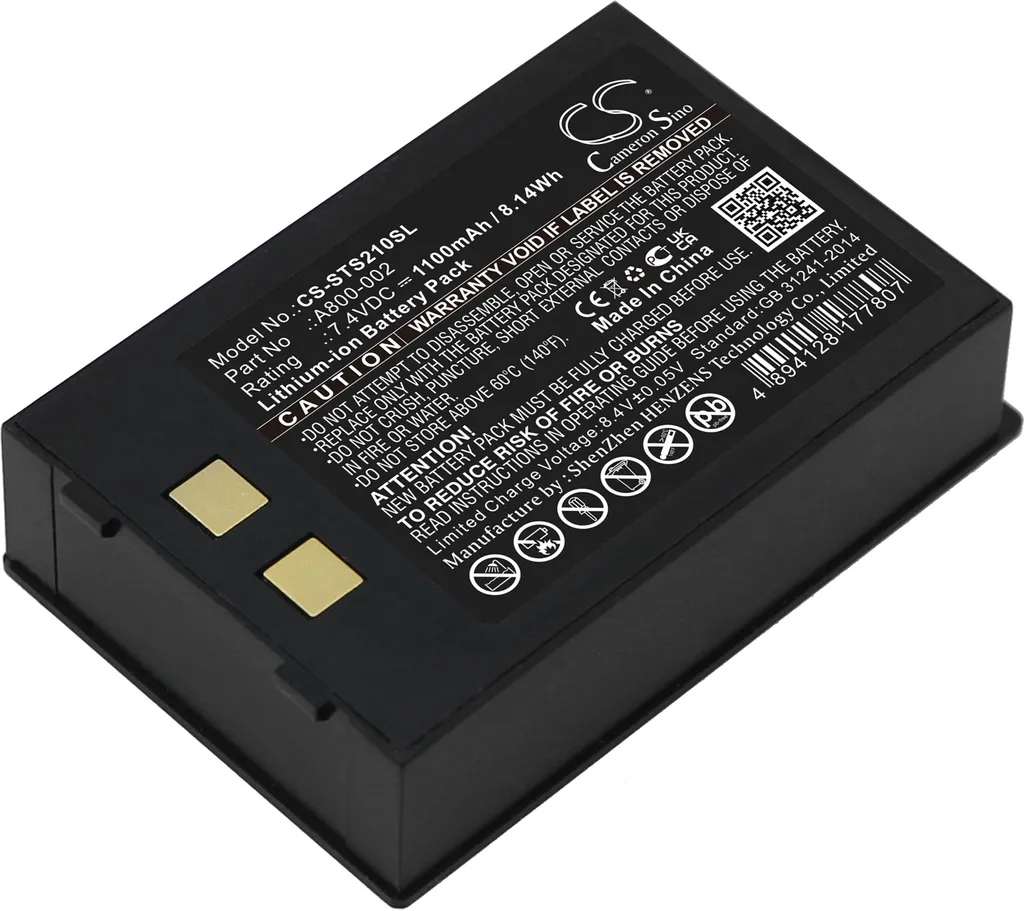 Batteria per Star SM-S210i TECHTEK | Ricambio A800-002 in Pronta Consegna