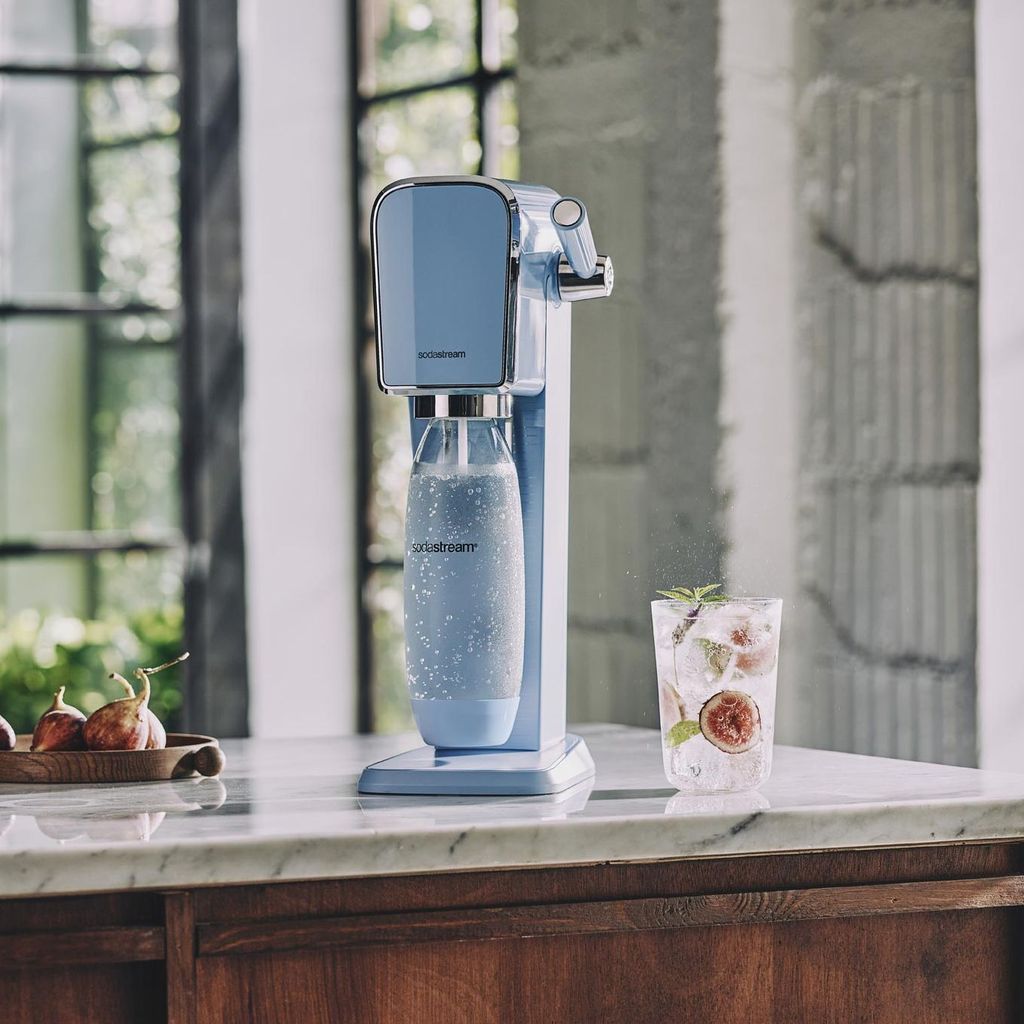 SodaStream Art, Blau, Stahl, 173 mm, 245 mm, 430 mm, 1 l